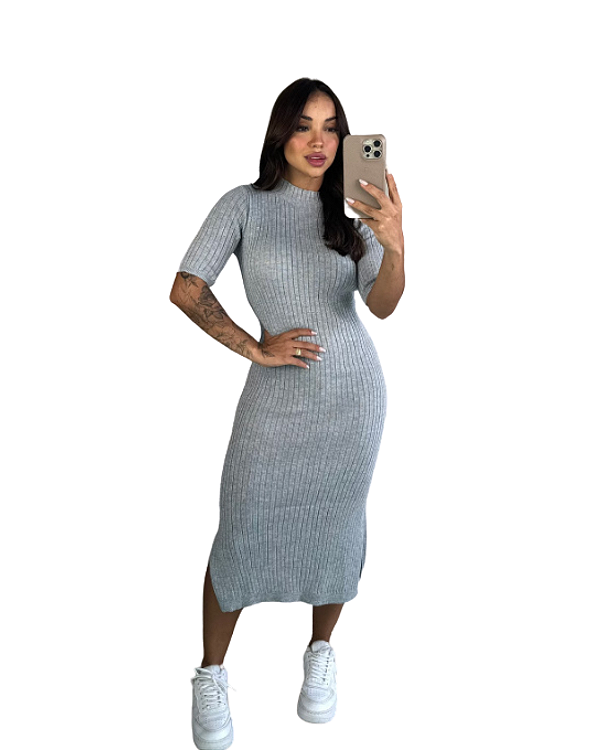 VESTIDO MIDI TRICOT