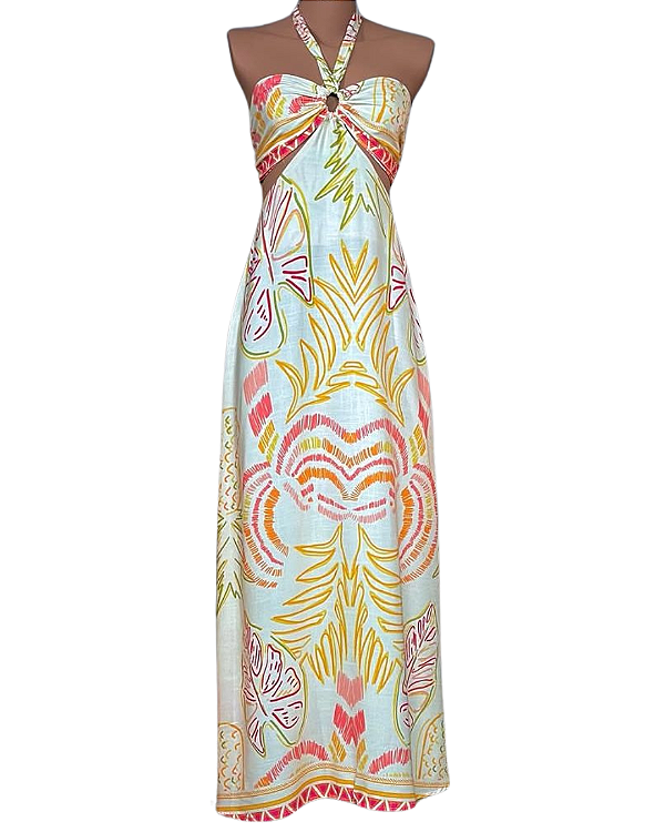 VESTIDO ABACAXÍ ALÇA