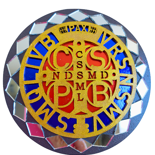 Mandalinha MEDALHA DE SÃO BENTO 13 cm