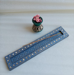 Incensário Estilo Marroquino Azul