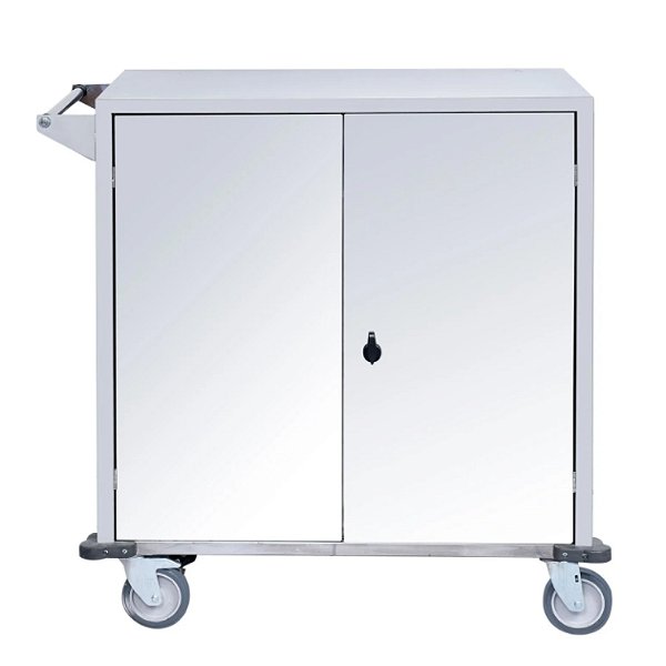 Carro para Transporte de Material / Roupa Inox Fechado