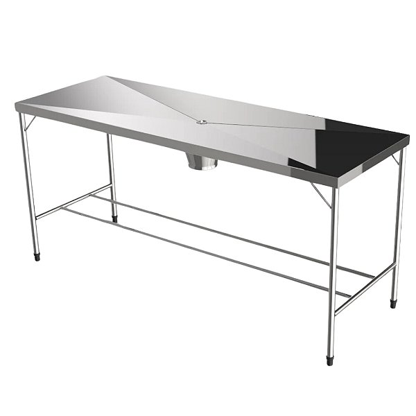 Mesa Para Anatomia em Aço Inox Com Vinco