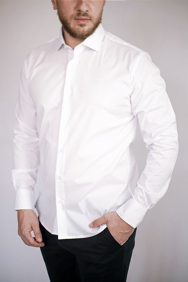 Camisa Social 1001 Branco
