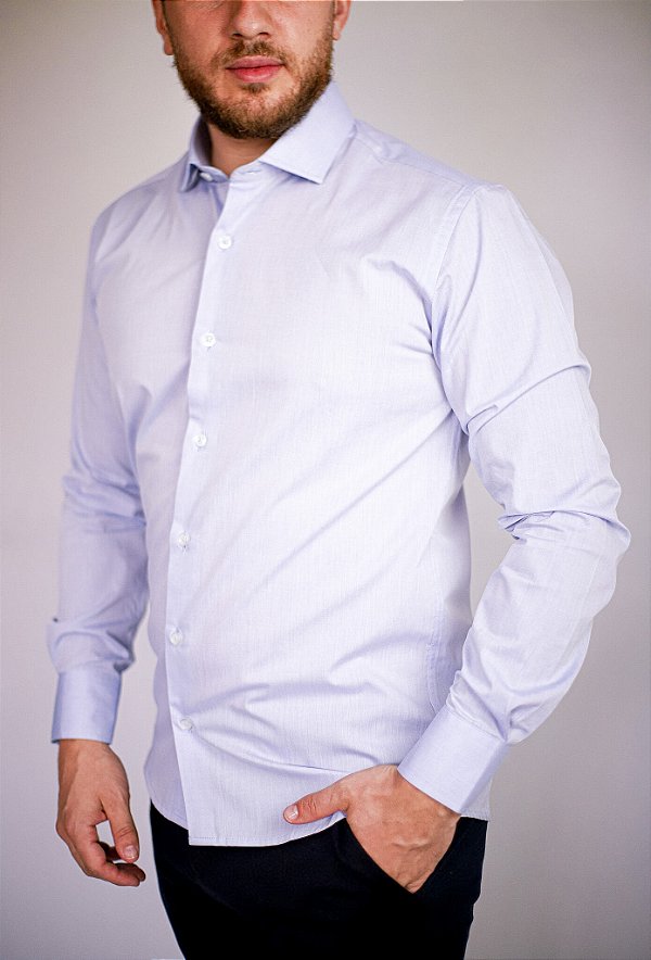 Camisa Social Lrr01-23Vr Azul