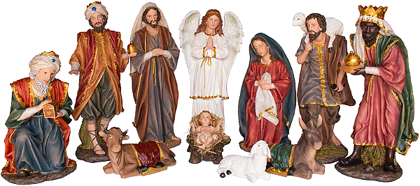 Presépio 65 cm, resina