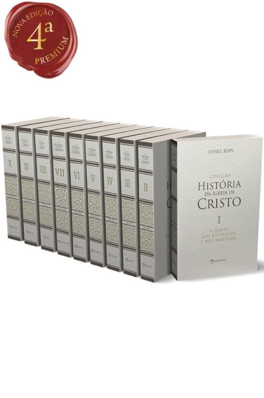 Coleção Premium História da Igreja de Cristo - Nova Edição