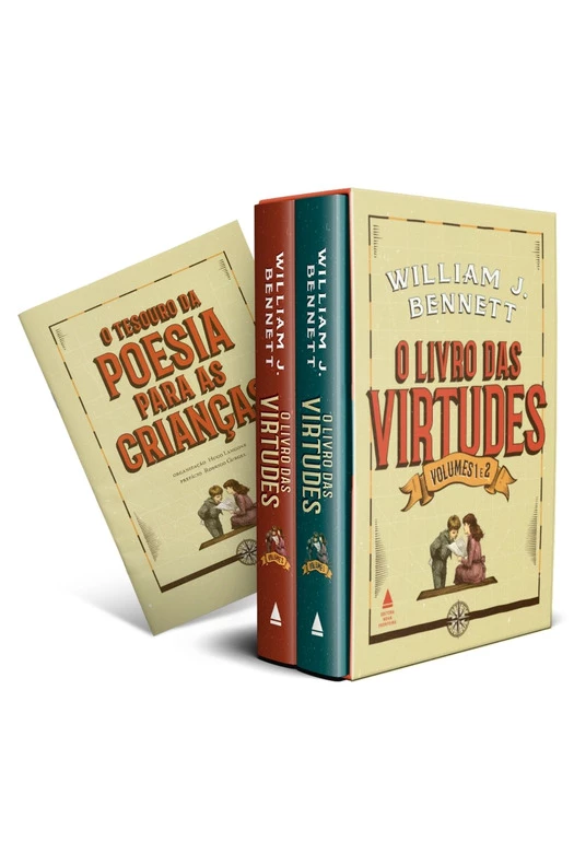 Box - O livro das virtudes + O tesouro da poesia para as crianças (Edição Exclusiva!)
