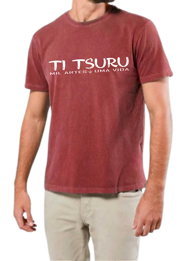 Camiseta - Terracota Estonado - TiTsuru - Shiro Arte
