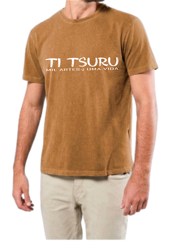 Camiseta - Camelo Estonado - TiTsuru - Shiro Arte