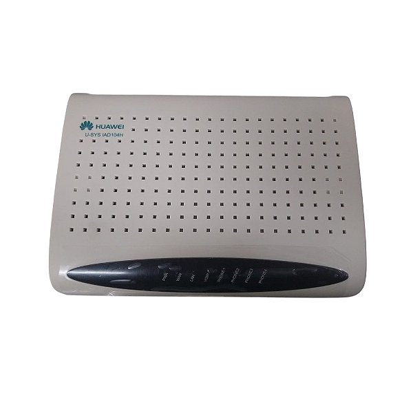 Roteador Voip Gateway Huawei U Sys Iad104h Com 4 Portas Fx