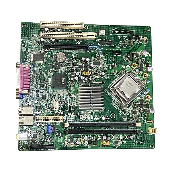Placa Mãe Desktop Dell Optiplex 380 E93839-AZ0422 Com Processador