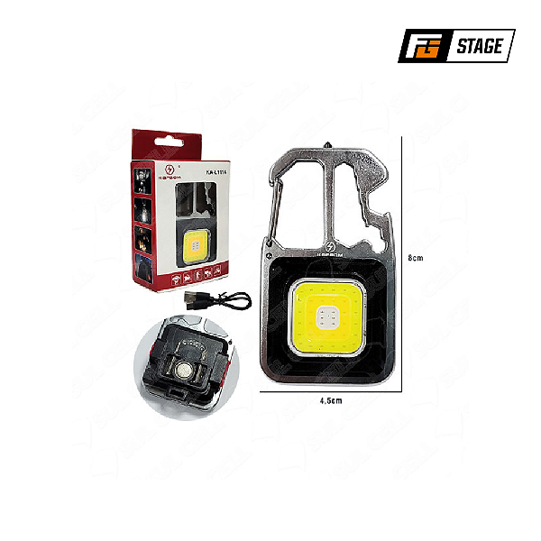 MINI LANTERNA MULTIFUNCIONAL 4 EM 1