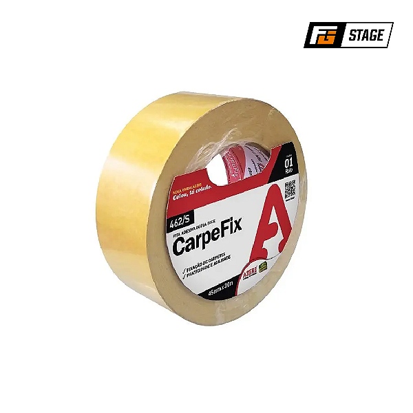 FITA DUPLA FACE 462 CARPEFIX 45MM X 30M