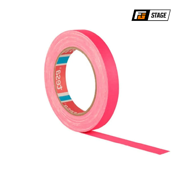 FITA GAFFER TESA 18MM X 25M ROSA FLUORESCENTE