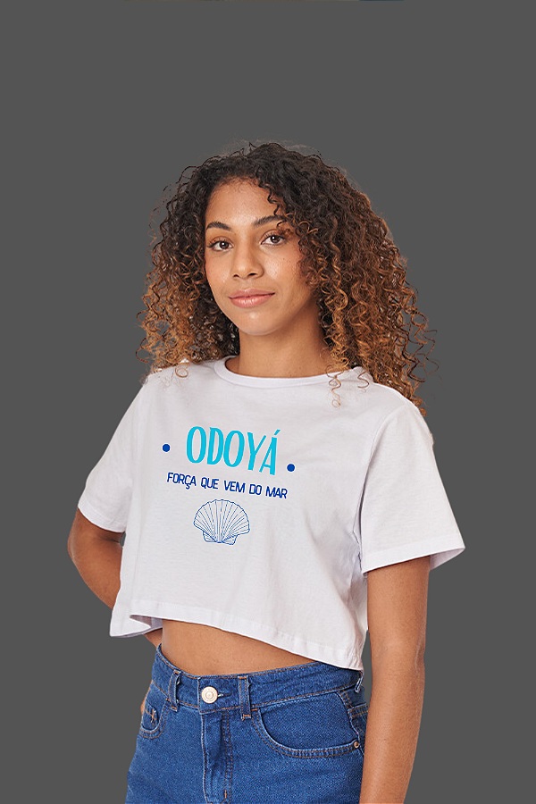 Cropped Odoyá - Força que Vem do Mar | Conexão e Axé