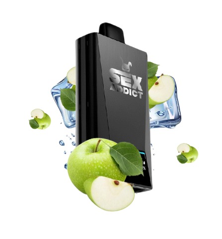 Pod Desc Sex Addict 28.000 GREEN APPLE ICE