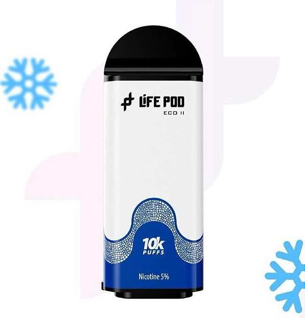 Refil Desc Life Pod Eco || 10.000 MENTHOL