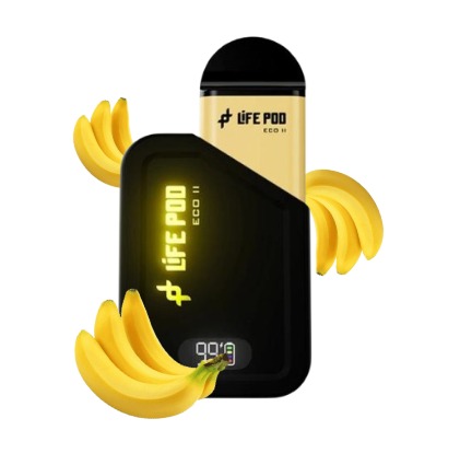Life Pod Eco II Kit 10.000 Puffs BANANA CUSTARD