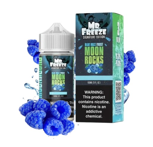 JUICE MR. FREEZE 100ML BLUE RAZZ FROST MOONROCKS