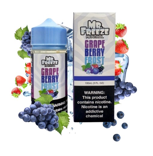 JUICE MR. FREEZE 100ML GRAPE BERRY FROST