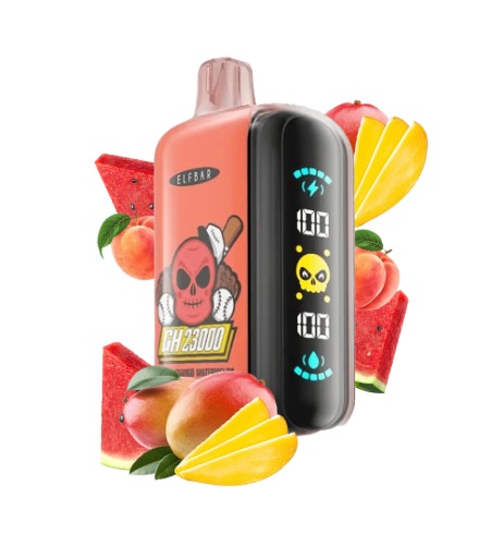 Pod Desc Elfbar GH23.000 PEACH MANGO WATERMELON
