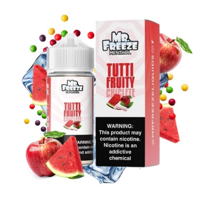 JUICE MR. FREEZE 100ML TUTTI FRUITY CHICLETE