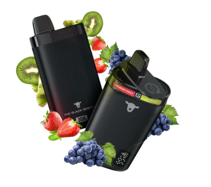 Pod Desc BLACK SHEEP 30K - GRAPE + STRAWBERRY KIWI