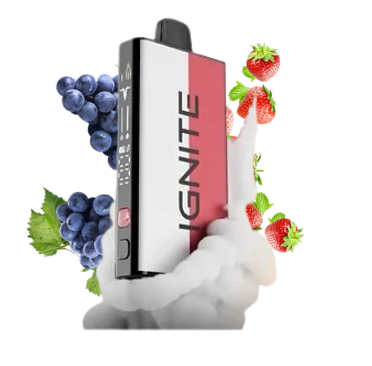 Pod Desc Ignite Mix GRAPE ICE + STRAWBERRY
