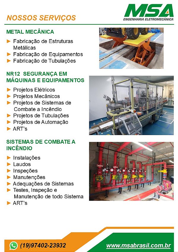 SISTEMA DE COMBATE A INCEDIO