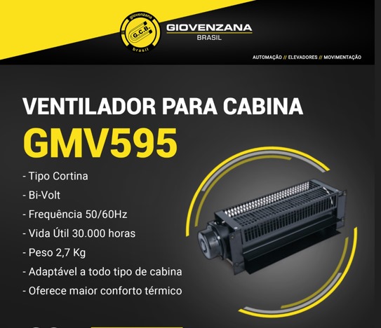 VENTILADOR PARA CABINA