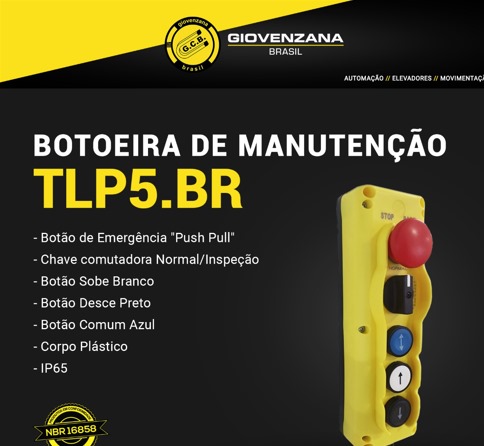 BOTOEIRA DE MANUTENÇAO