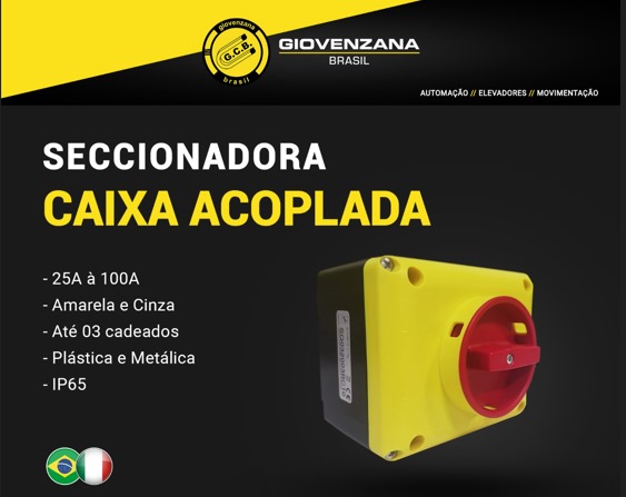 SECCIONADORA EM CAIXA ACOPLADA