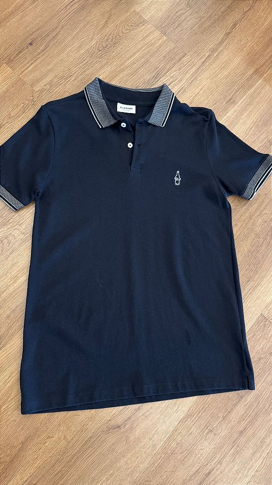 Camiseta Polo Masculina Rock Soda