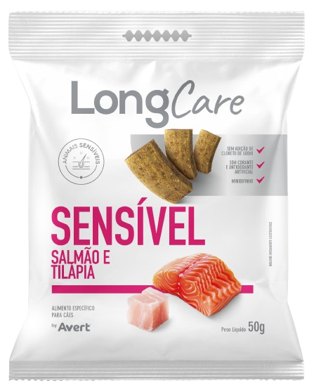 Longcare Salmão e Tilápia 50g