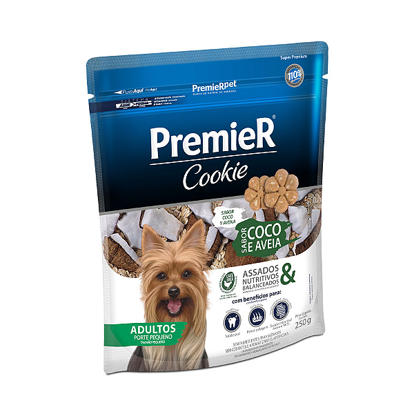 Cookie Premier Adulto Porte Pequeno Côco e Aveia  250 g