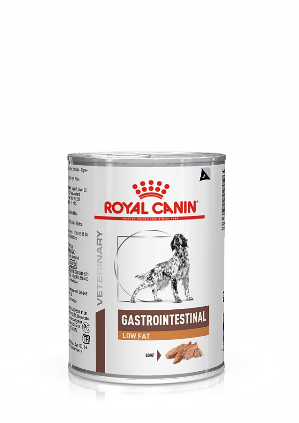Patê Royal Canin Gastrointestinal Low Fat p/ Cães 420 g