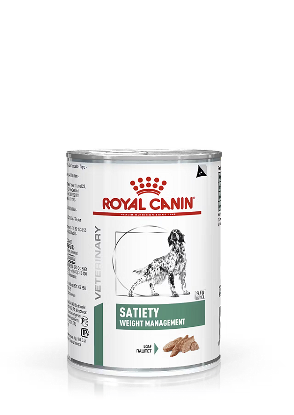 Patê Royal Canin Satiety Weight Management Canine Wet 410 g