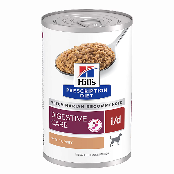 Patê Hills Prescription Diet I/D Cuidados Digestivo Gastrointestinais p/ Cães 370g