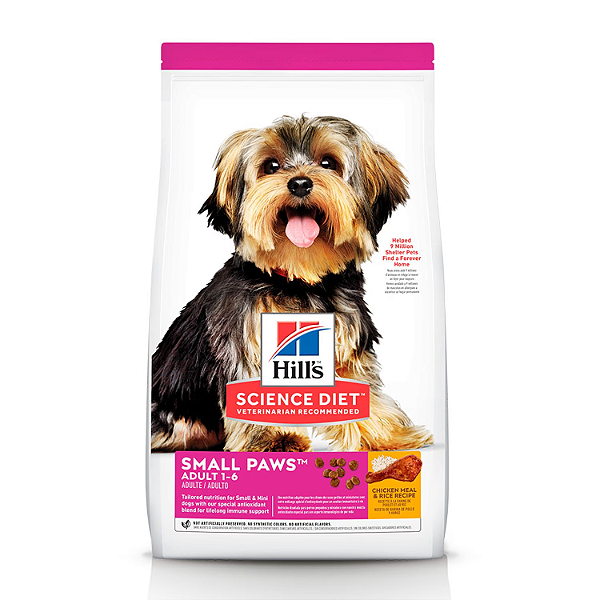 Ração Hills Science Diet p/ Cães Mini e Pequeno c/ 2,04 kg