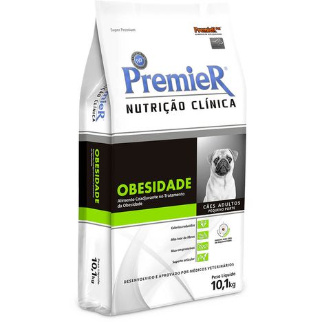 Ração Premier Nutrição Clínica Obesidade p/ Cães Pequeno 10,1 kg