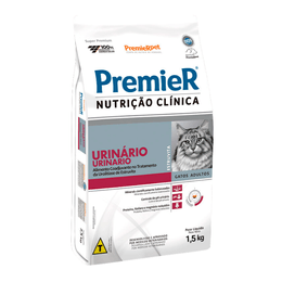 Ração Premier Nutrição Clínica Urinário p/ Gatos 1,5 kg
