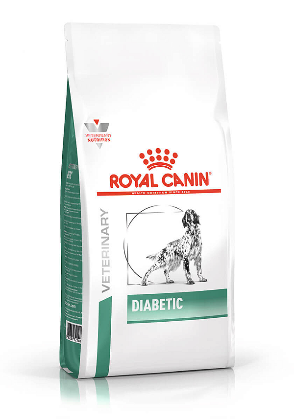 Ração Royal Canin Veterinary Diabetic p/ Cães Adulto 1,5 kg