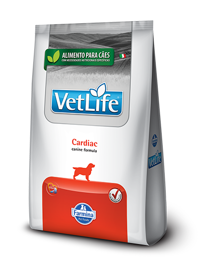 Ração Vet Life Canine Cardíac p/ Cães 2 Kg