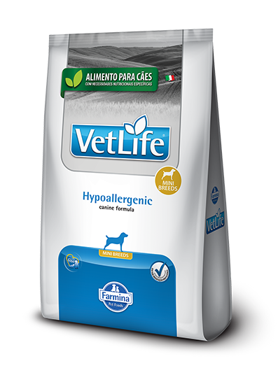 Ração Vet Life Canine Hipoalergênico Mini 2 Kg