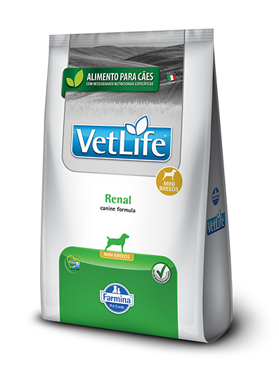 Ração Vet Life Canine Renal Mini 2 Kg