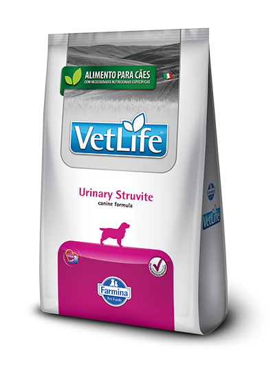 Ração Vet Life Canine Urinary Struvite 2 Kg