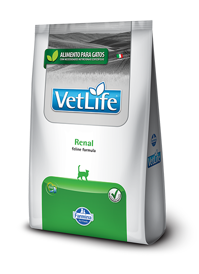 Ração Vet Life Feline Renal 2 Kg