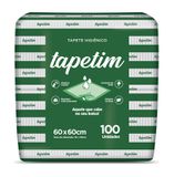 Tapete Higiênico Tapetim 60x60 c/ 100 Un