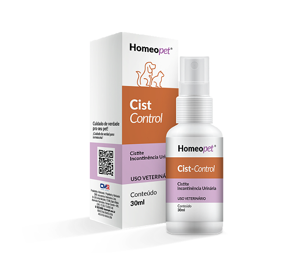 Cist Control - Cistite e Incontinência Urinária em Cães e Gatos c/ 30 ml