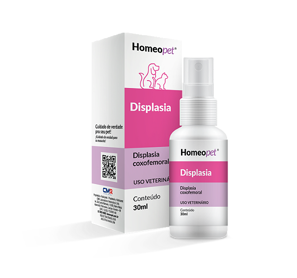 Displasia Coxofemoral em Cães e Gatos c/ 30 ml